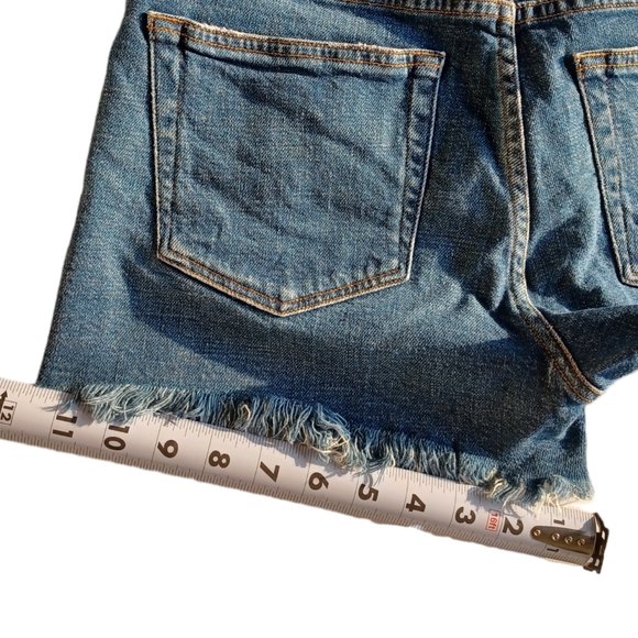 Frame Le Grand Garcon Cutoff Frayed Denim Shorts Sold on REVOLVE, Boho, Grunge - Picture 11 of 13